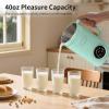 imageVBGK 8 in 1 Nut Milk Maker Blender With 20 Bladers40oz Soy Almond Oat Coconut Plant Based and Non Dairy Beverages Automatic Soybean Machine With Delay StartKeep WarmBoil WaterAutoclean