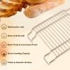 imageVBGK Cooling Rack Heavy Duty Stainless Steel Wire Rack for Baking Grilling Roasting Drying Nonstick 1181quotx866quot Oven ampamp Dishwasher Safe Compatible with Electric Cooktop
