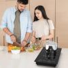 imageVBGK Double Induction Cooktop 2300W 110V 2 burner Induction Cooktop with LED Touch Screen 9 Levels Settings induction hot plate with Child Safety Lock ampamp Timer