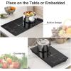 imageVBGK Double Induction Cooktop 2300W 110V 2 burner Induction Cooktop with LED Touch Screen 9 Levels Settings induction hot plate with Child Safety Lock ampamp Timer
