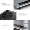 imageVBGK Double Induction Cooktop 24 inch 4000W Electric cooktop with hot plate induction stove top with LED Touch Screen 9 Levels Settings with Child Safety Lock ampamp Timer 110V Induction cooktop 2 burner