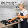 imageVBGK Double Induction Cooktop110V 4000W Electric burner2 burner Hot Plate LED Sensor Touch EnergySaving induction stove top with Child Safety Lock ampamp Timer 2 burner induction cooktop