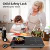 imageVBGK Double Induction Cooktop110V 4000W Electric burner2 burner Hot Plate LED Sensor Touch EnergySaving induction stove top with Child Safety Lock ampamp Timer 2 burner induction cooktop