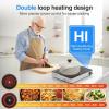 imageVBGK Electric Cooktop 36 inchBuiltin 36 inch Electric Cooktop 8000W Power Control by Knob 36 induction cooktop with 9 Power Levels with Child Safety Lock TimerOverTemperature 220V240VSingle Burner Electric Cooktop