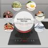imageVBGK Electric Cooktop110V Electric Stove TopSingle Burner Electric Cooktop LED Touch Control9 Power Levels Kids Lock ampampTimerOverheat Protection2000W Portable Burner