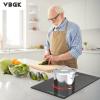 imageVBGK Electric Cooktop110V Electric Stove TopSingle Burner Electric Cooktop LED Touch Control9 Power Levels Kids Lock ampampTimerOverheat Protection2000W Portable Burner