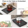 imageVBGK Electric Cooktop110V Electric Stove TopSingle Burner Electric Cooktop LED Touch Control9 Power Levels Kids Lock ampampTimerOverheat Protection2000W Portable Burner