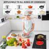imageVBGK Electric Cooktop12 Inch Builtin Radiant Electric Stove Top110V 2100W 2 burner cooktop With 9 Heating Level Timer ampamp Kid Safety Lock Sensor Touch Control 2 burner Induction Cooktop