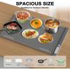 imageVBGK Food Heating Padsurface heating silicone electric heating tray10 stage temperature control 12 hours timer with Child Lock curling and portable for party buffet dailyHome Travel