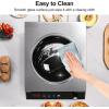 imageVBGK Induction Cooktop1800W Hot Plate for CookingInduction Stove Top with LCD Sensor Touch Control9 Temp LevelsChild Safety Lock ampamp Timer 110V Single Burner Electric CooktopFine