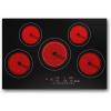 imageVBGK Electric cooktop 30 inch 5 burner Electric Stove Builtin and Countertop Stove Top LED Touch Screen9 Heating Level Timer ampamp Kid Safety Lock 240V 30 inch cooktop