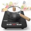 imageVBGK Portable induction Cooktop110V Single Burner Induction Stove Top1800W Induction Hot Plate Electric Burner7 Power Levels Kids Lock ampamp TimerLED touch controlOverheat ProtectionFine