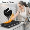 imageVBGK 2 burner Induction Hop3600W Electric hob 2 burner with Knob Control9 Power Levels Kids Lock amp TimerLED touch controldouble induction hopinduction plate