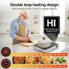 imageVBGK 2 burner Induction Hop3600W Electric hob 2 burner with Knob Control9 Power Levels Kids Lock amp TimerLED touch controldouble induction hopportable cooktop