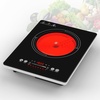 image:imageVBGK Single Burner Electric Cooktop110V 1800W electric burner with LED Touch Control8 Power Levels 4H Timer Safety Lockportable single burner cooktop Overheat protection