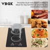 image:imageVBGK Double Induction Cooktop110V 2300w 2 burnerinduction cooktop2 burner Hot Plate Electric burner withLCD Touch Screen 9 Levels Settings Child Safety Lock ampTimerDouble Induction Cooktop