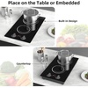 image:imageVBGK Double Induction Cooktop110V 2300w 2 burnerinduction cooktop2 burner Hot Plate Electric burner withLCD Touch Screen 9 Levels Settings Child Safety Lock ampTimerDouble Induction Cooktop