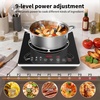 image:imageVBGK Single Burner Induction CooktopHot Plate with 6 Cooking Modes portable cooktop with LCD touch control9 Levels amp4H Timer1800W 110V Portable induction Cooktopsingle burner induction cooktop
