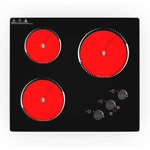 image:imageVBGK Double Induction Cooktop110V 2300w 2 burnerinduction cooktop2 burner Hot Plate Electric burner withLCD Touch Screen 9 Levels Settings Child Safety Lock ampTimer3 Burners Electric Cookto